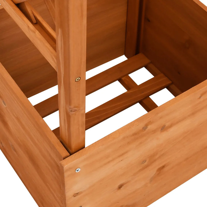 Chambery Wood Pot Planter