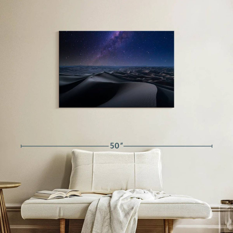 Alvord Empty Quarter Milky Way, H 24 po x l 36 po