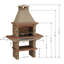 Mediterrani Masonry BBQ - Charcoal-989523368