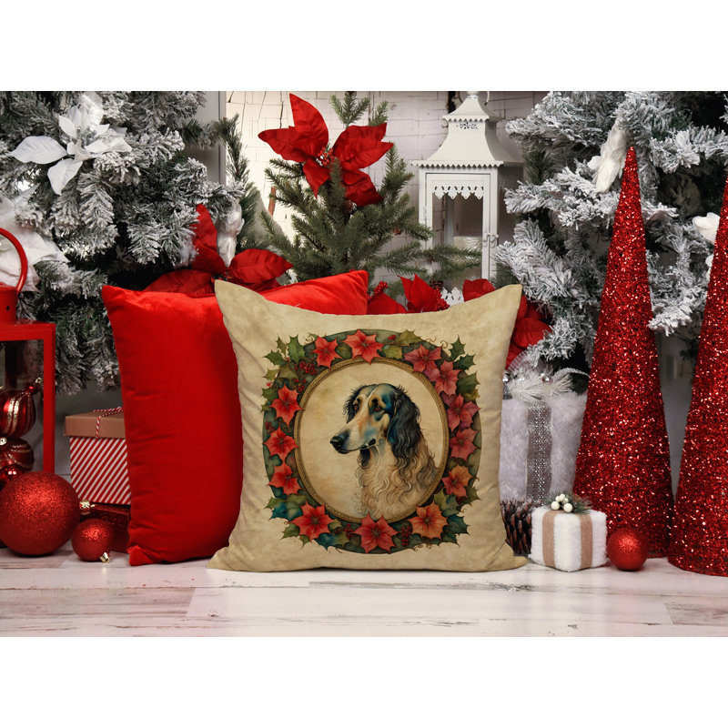 Coussin Christmas, Carré, 18 po x 18 po