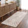 Jasha Checkered Beige/Brown Area Rug