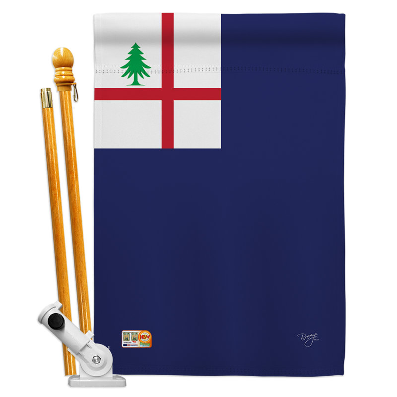40 x 28 po x 28 po à impressions historiques à 2 côtés de bunker hill american ensemble de drapeau