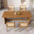Japanese style simple solid wood dining table-1596739346