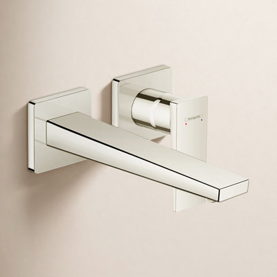 Metropol Low-Flow Wall-Mounted Bathroom Faucet