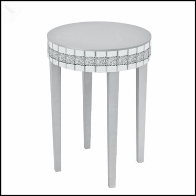 Table de petit déjeuner à miroir Artisanal