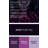 Digital Abstraction 92 Purple Canvas Wall Art