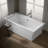 Stargaze 72" x 36" Freestanding Soaking Bathtub with Fluted Shroud, 16" Depth-11044912