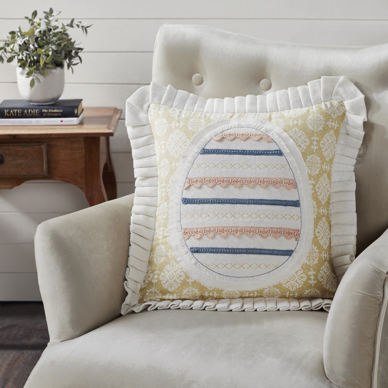 Timeless Classics Cotton Damask Throw Pillow