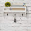 Baina Wall Storage Organiser with Key Hook/Mail Storage