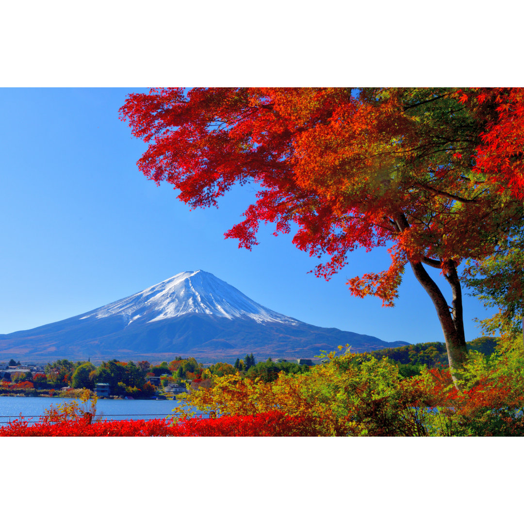 Mt Fuji von Magicflute - Leinwand Kunstdrucke