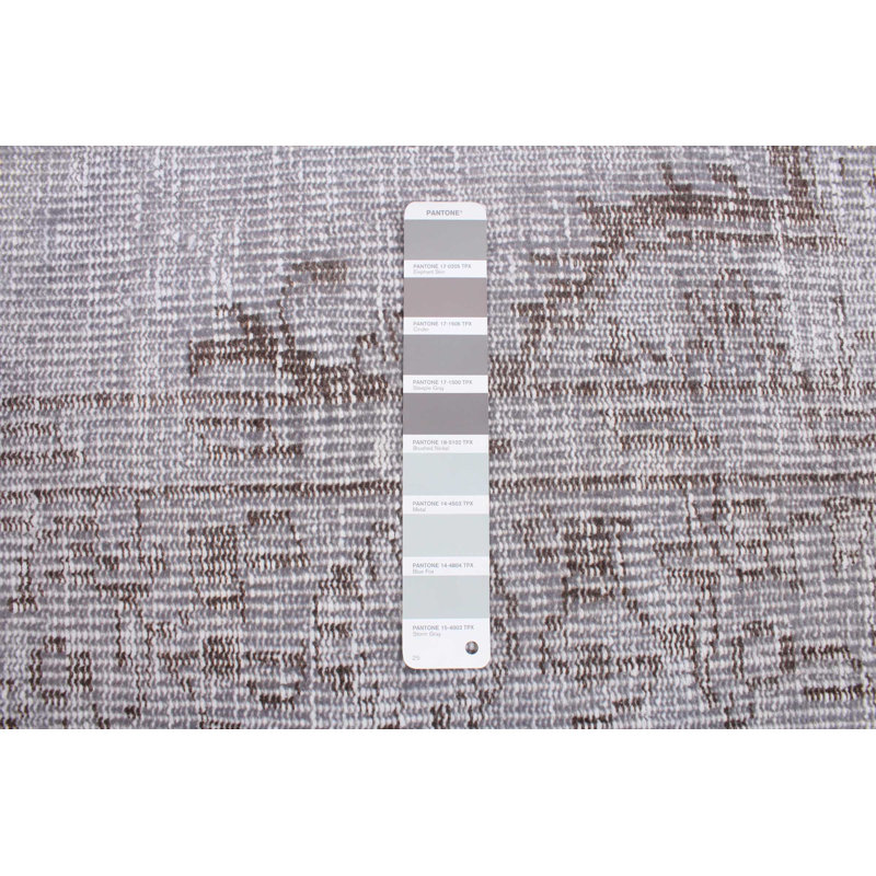 Tapis gris à transition de couleur 5 pi 0 po x 8 pi 3 po