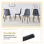 Ensemble de table de salle à manger et de chaises 9 pièces, 9 à 71 pouces, avec table extensible et 9 chaises rembourrées-810951176-810951172-810951175