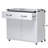 Two Door Side Table-White