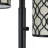 72” Industrial 3-light Floor Lamp with Decorative Cage Shades