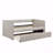 Modern Daybed Pull-Out Trundle Side Pockets Beige Upholstery Nailhead Trim Bedroom Living Room Furniture 1Pc-611816581