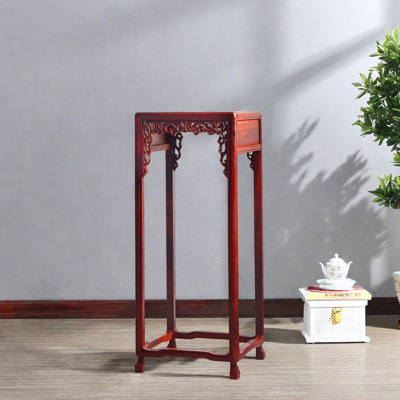 Elegant Solid Wood Plant Stand with Mortise Joints