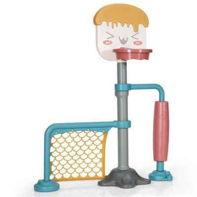 Gymax Toddler Basketball Hoop with Basketball(s) Included