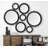 Herlinda Solid Wood Round Mirror-1664261987