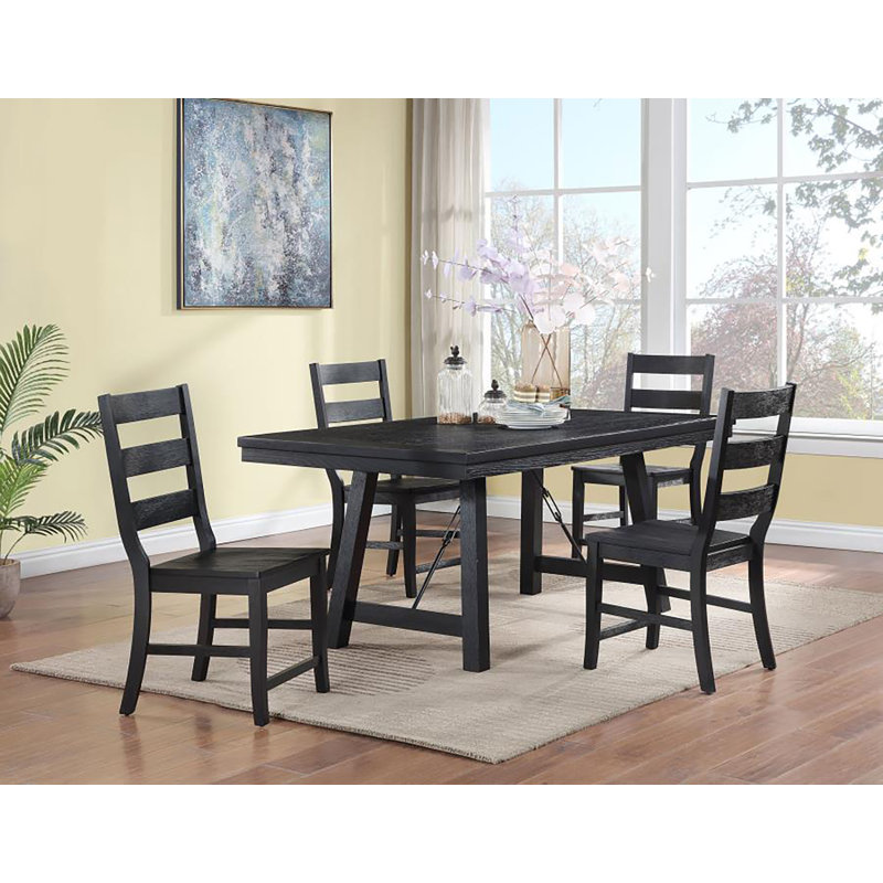 Vanfleet 5-pcs Dining Table Set