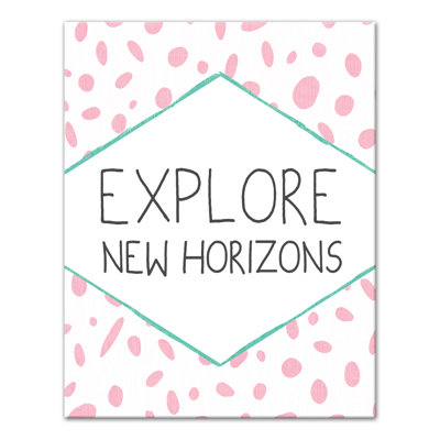 Art sur toile, "explore new horizons" Britton