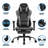 Inbox Zero Adjustable Reclining Ergonomic Swiveling PC & Racing Game Chair with Footrest-1371798113
