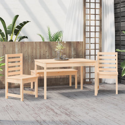 Rectangular 4 - Person 121cm Long Dining Set