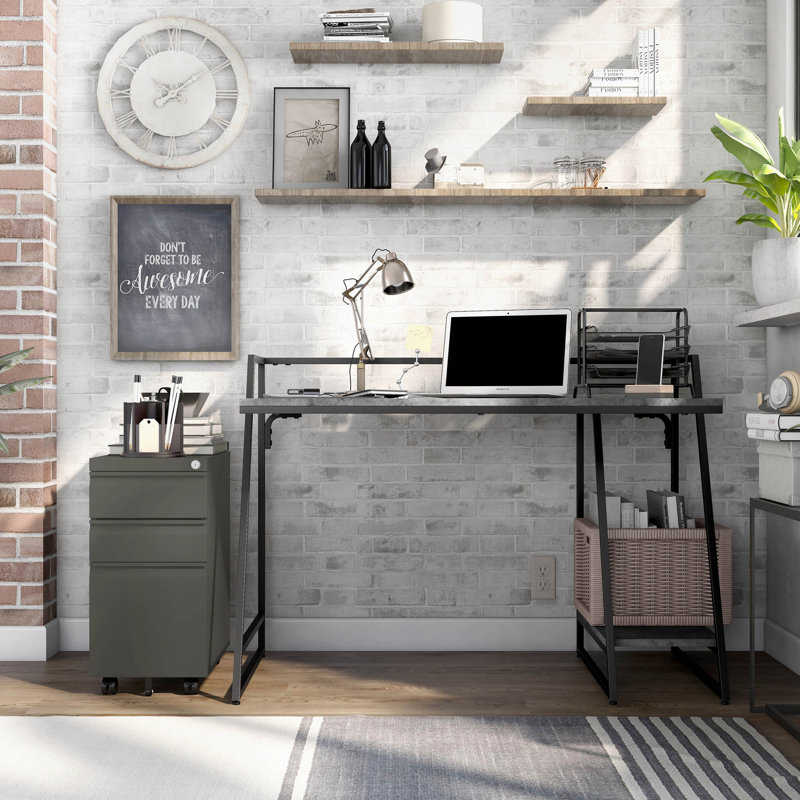 Niyah 2 Piece Writing Desk Office Set