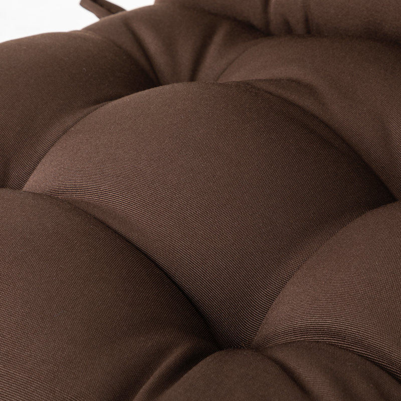 Coussin de dossier / siège d'extérieur, Brun