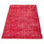 Tapis rouge foncé en laine noué à la main de conception unique 2000 pi 6 pi 6 po x 10 pi 3 po Olijah