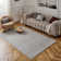 Carmel Modern Striped Grey Area Rug