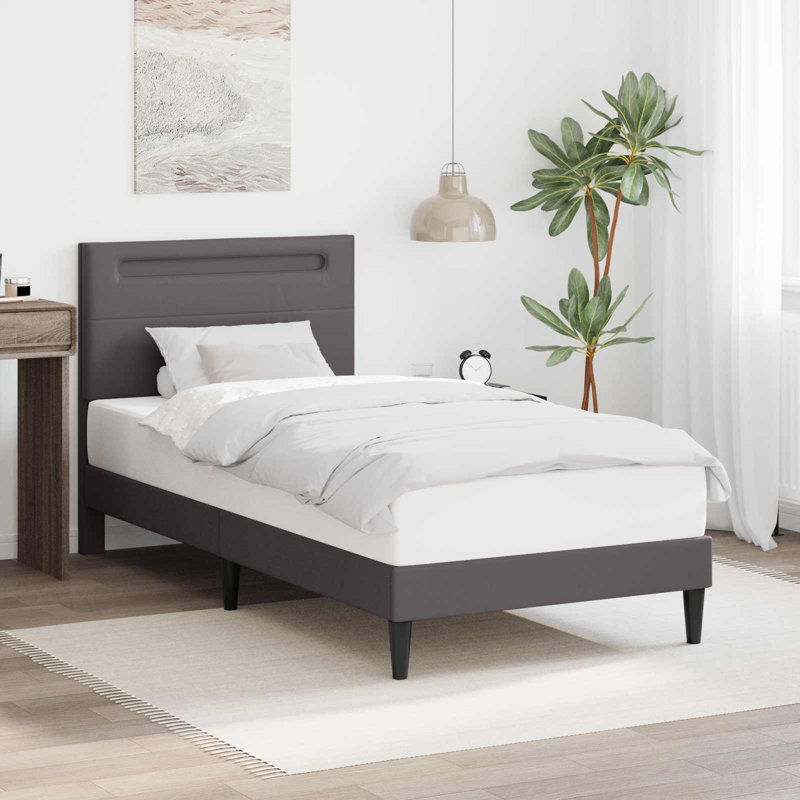 Bed, Single (3'), Grey