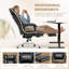 Office Chair Reclining Chair Ergonomic High Back Design Executive Computer Desk Chair with Footrest-46447505