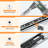 1 Pair | Soft Close Drawer Slides 22 Inch, Heavy Duty Cabinet Drawer Slides Replacement - Ball Bearing Full Extension, 200 LB Capacity, Made Of Cold-Rolled Steel, Rust-Resistant & Long-Lasting.