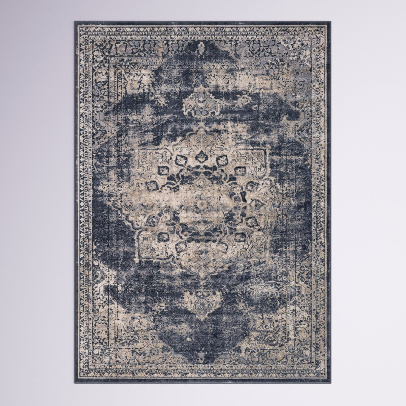 Arella Geometric Indoor Rug, Rectangle 7'10" x 10'