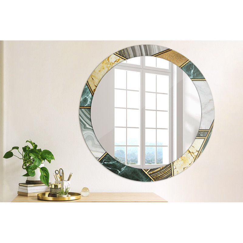 Huldar Glass Flat Wall Mirror