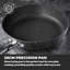 Tower Precision 20-28cm Non-Stick Forged Aluminium Frying Pan with Black Diamond Coating, Soft Grip Handle-56095319