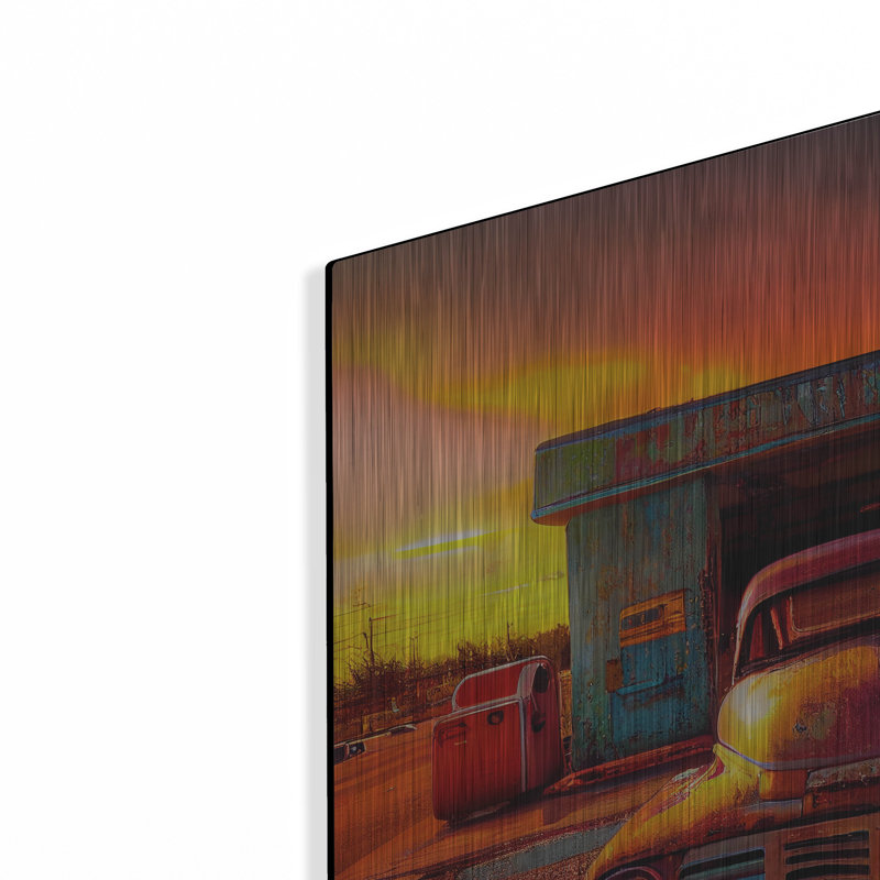 «Route 66 6» par Ray Heere, H 24 po x l 24 po