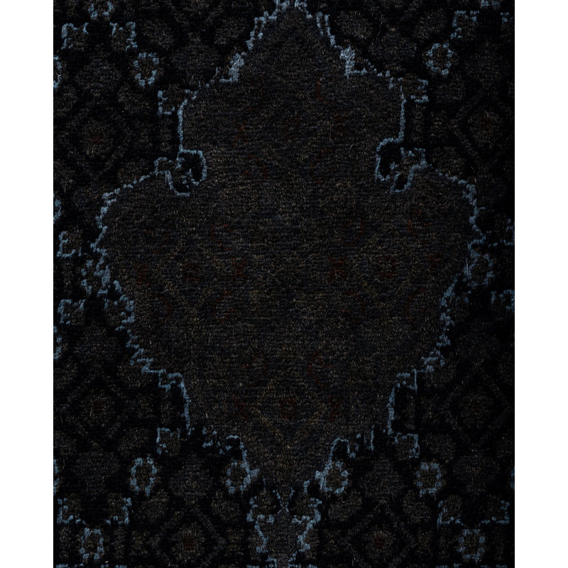 Overdyed One-of-a-Kind 5' 7" X 10' 0" Hand Knotted Area Rug
