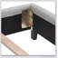 Lit plateforme en tissu d'ameublement-745616175