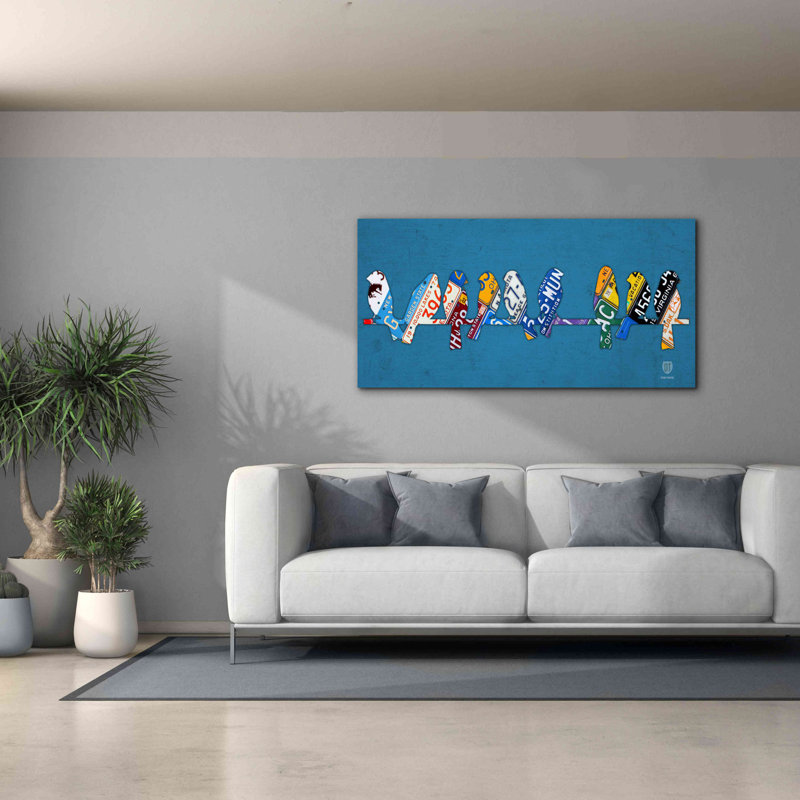 «Birds On A Wire» par Design Turnpike, H 30 po x l 60 po x P 1,5 po
