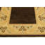 Tapis brun / brun clair en laine noué à la main 3 pi 10 po x 5 pi 10 po Oriental