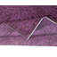 Tapis de couleur mauve fabriqué à la main 5,4 x 8,8 pi de couleur turque, 4 grands espaces modernes