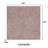 Spanish Tiffany 6" x 6" Matte Ceramic Wall Tile (44 PCS, 10.76 Sq. Ft. /Case)-122093615