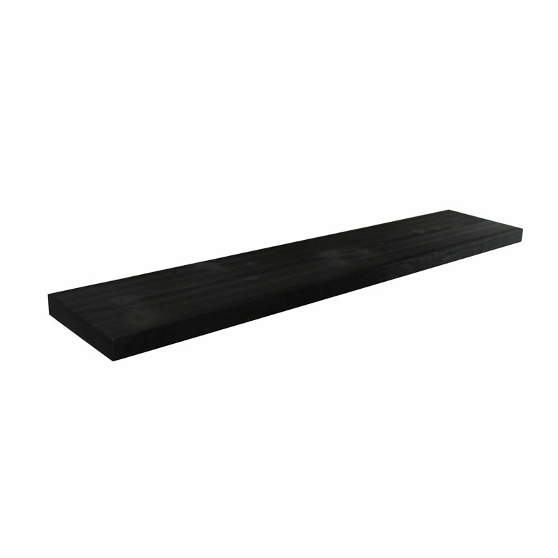 Devyn Pine, 2" H x 60" W x 10" D, Black