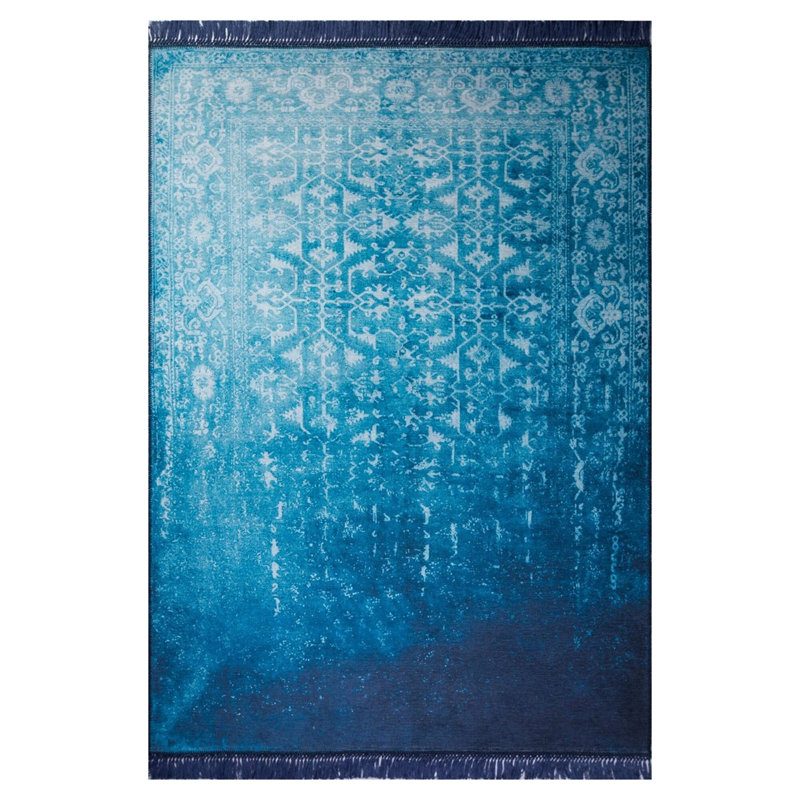Premium 100% Polyester Area Rug, 6.9 x 10.2 ft | 1850 g/m², 0.2 in Pile Height | Recycled Poly Cotton Underside | Machine Washable at 30°C | Soft, Durable, Eco-Friendly Design for Modern Living Spaces