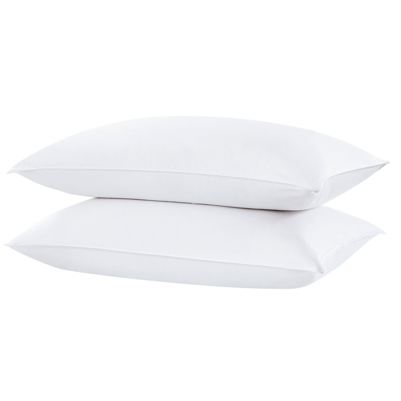 Eddie Bauer® Plush Feather Pillow Twin Pack (Hypoallergenic) - Jumbo Size