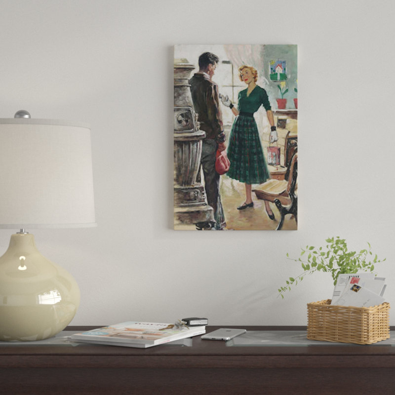« détective x » par ernest chiriacka, impression sur toile tendue, H 18 po x l 12 po x P 1,5 po, Toile tendue, Pas de tapis