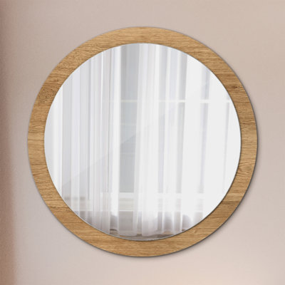 Huldar Glass Flat Wall Mirror
