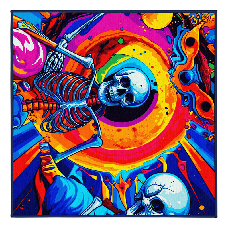Tapis Aurora, Carré 3 pi
