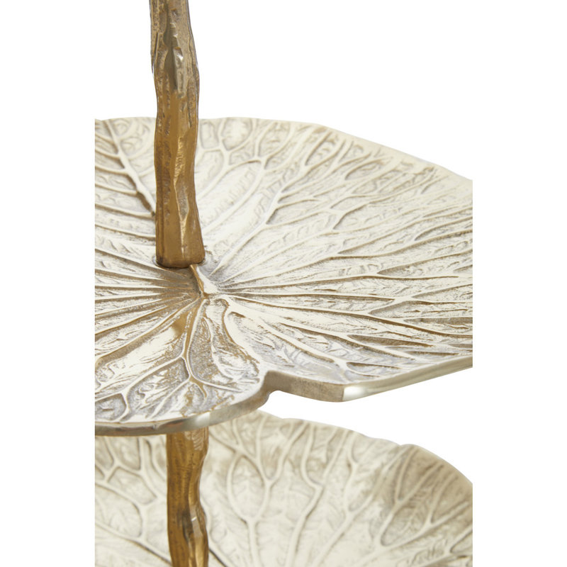 Richy Tiered Stand, Gold